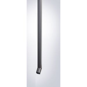 Regenfallrohr-Set dunkelgrau-metallic für Gerätehaus 'HighLine' 2 Stück
