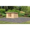 Gartenhaus 'Rieneck 7' 327 x 297 x 222 cm naturfarben