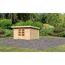 Gartenhaus 'Rieneck 7' 327 x 297 x 222 cm naturfarben