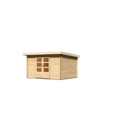 5. Bild von Gartenhaus 'Rieneck 7' 327 x 297 x 222 cm naturfarben