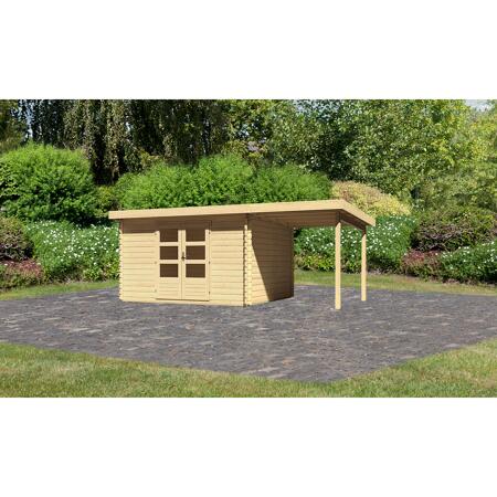 2. Bild von Gartenhaus 'Rieneck 7' 472 x 217 x 211 cm (BxTxH) naturbelassen