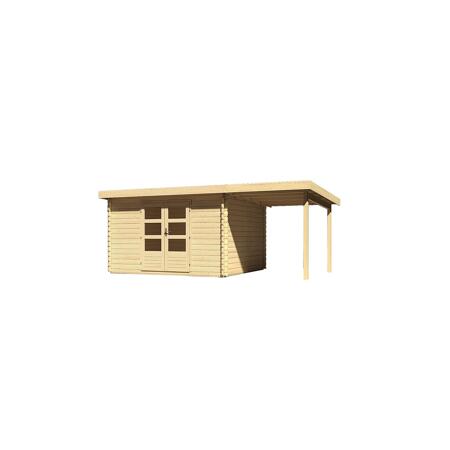 4. Bild von Gartenhaus 'Rieneck 7' 472 x 217 x 211 cm (BxTxH) naturbelassen