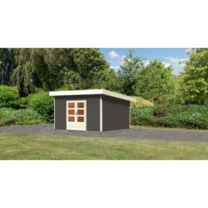 Gartenhaus 'Borsuma 5' 369 x 369 x 248 cm terragrau