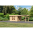 Gartenhaus 'Torgaust 4' Set 1639 x 297 x 217 cm naturfarben