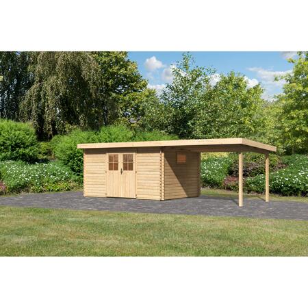 3. Bild von Gartenhaus 'Torgaust 5' Set 1 539 x 297 x 217 cm naturfarben