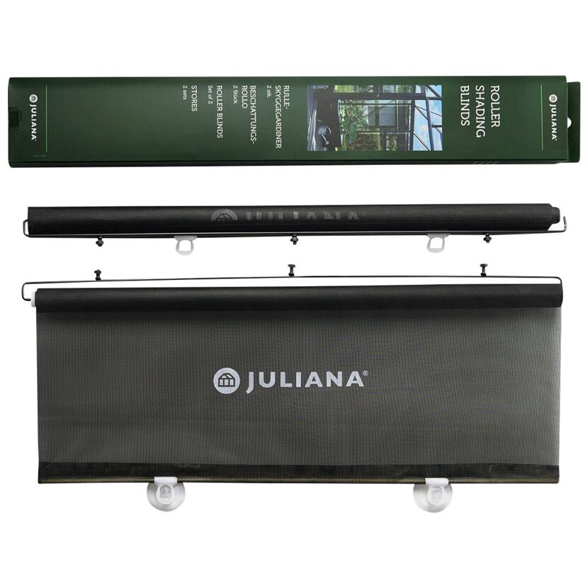 Rollo für Gartenhaus, 2er Pack 67,5 x 200 cm