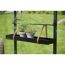 Regal Aluminium schwarz 76 x 14,5 x 5,4 cm