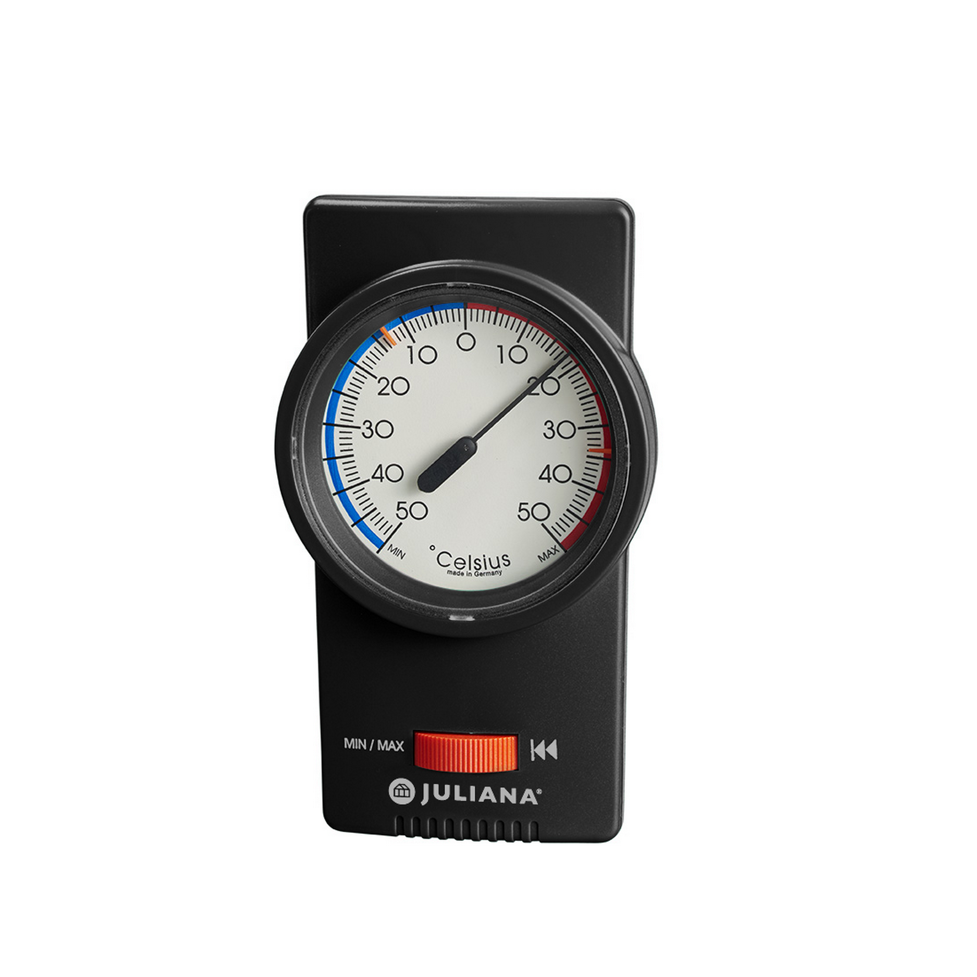 Min-Max-Thermometer für Gewächshäuser, analog, schwarz + product picture