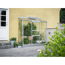 Verkleinertes Bild von Anlehngewächshaus 'Altan 3' 1,33 m² 132 x 69 cm 3 mm Blankglas aluminiumfarben