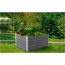 Hochbeet WPC grau 160 x 75 x 70 cm