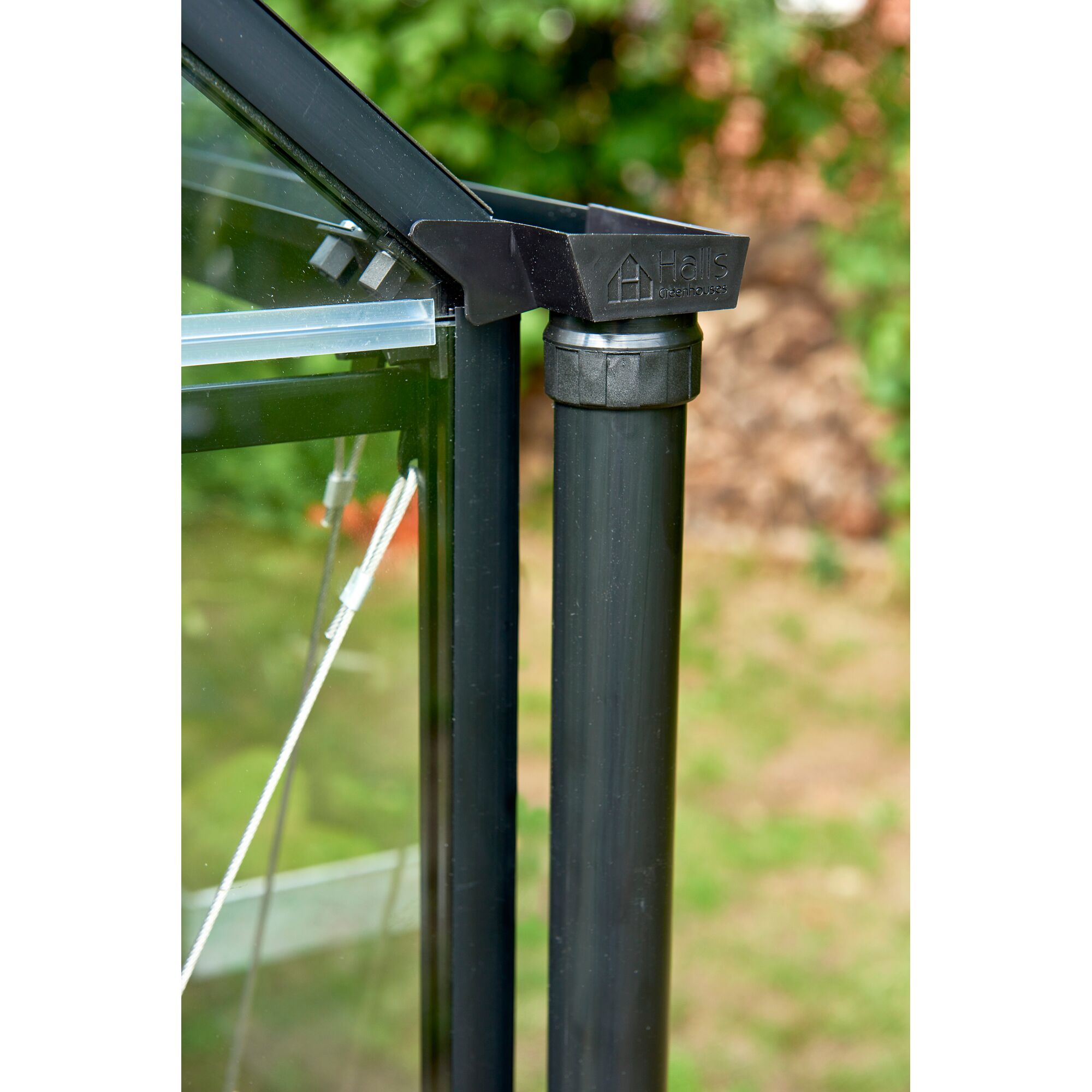 Fallrohr für Halls Gewächshaus