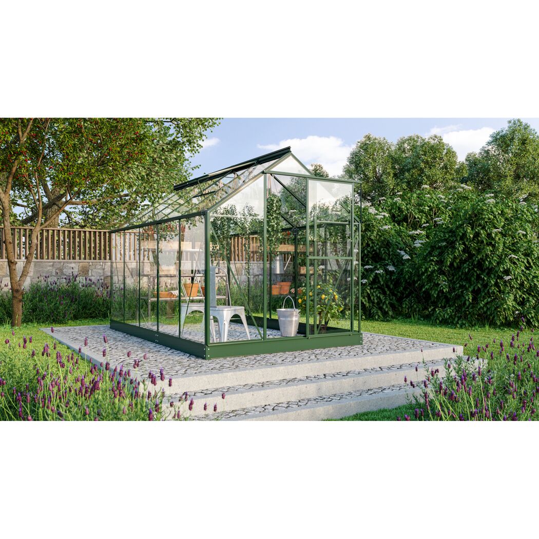 Gewächshaus Triton 6200 ESG smaragd