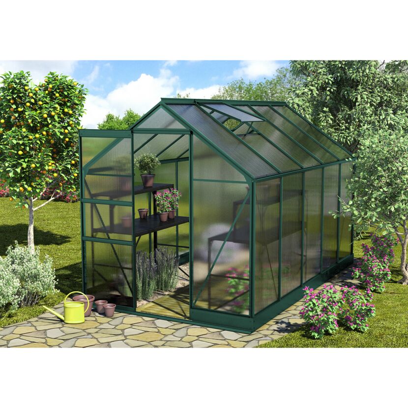 Gewächshaus Apollo 6200 HKP4mm smaragd