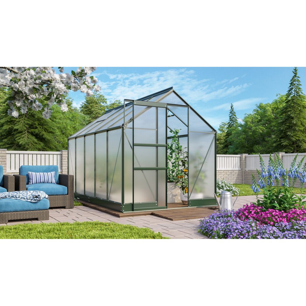 Gewächshaus Apollo 6200 HKP4 mm smaragd
