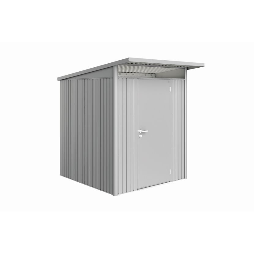 Gerätehaus 'AvantGarde' Gr. A1  silber-metallic 180 x 220 cm mit Standardtür