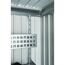 Gerätehaus 'AvantGarde' Gr. A1 silber-metallic 180 x 220 cm mit Doppeltür schmal