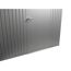 Gerätehaus 'AvantGarde' Gr. A2 silber-metallic 180 x 260 cm mit Doppeltür schmal