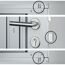 Gerätehaus 'AvantGarde' Gr. A4 silber-metallic 180 x 380 cm mit Doppeltür schmal