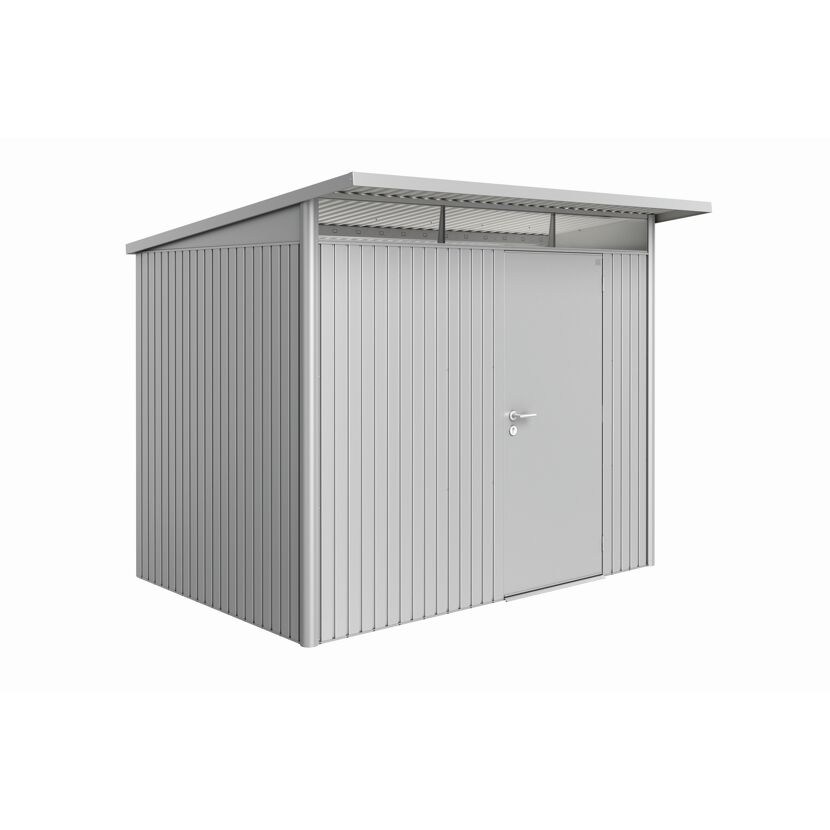 Gerätehaus 'AvantGarde' Gr. A5  silber-metallic 260 x 220 cm mit Standardtür