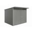 Gerätehaus 'AvantGarde' Gr. A6 quarzgrau-metallic 260 x 260 cm mit Doppeltür