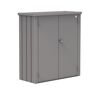 Grauer Geräteschrank Metall