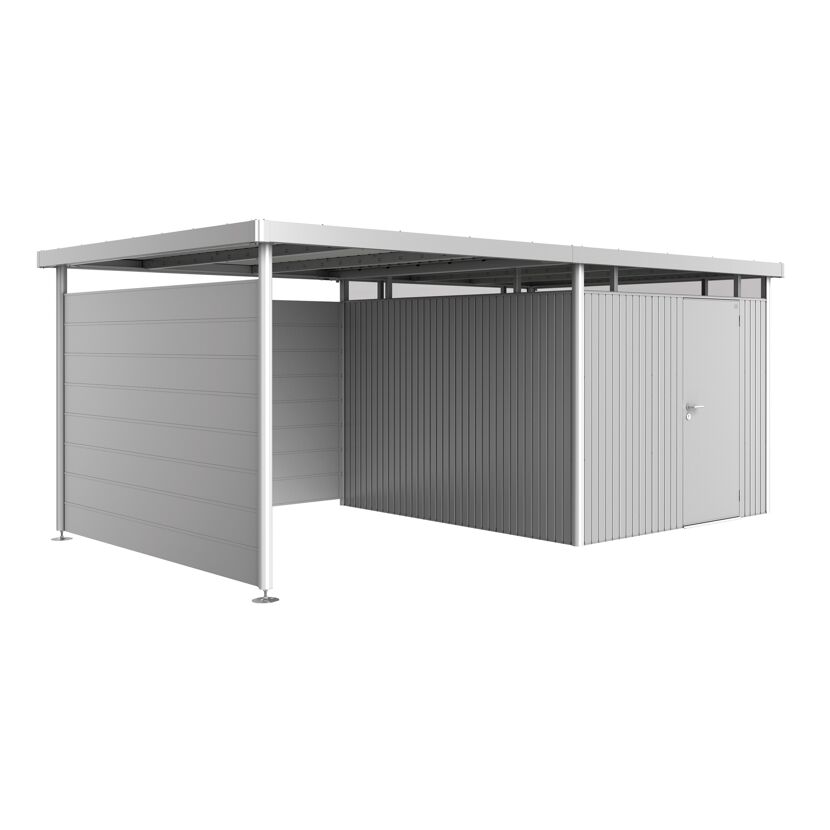 Gerätehaus HighLine5 silber 277 x 181 cm