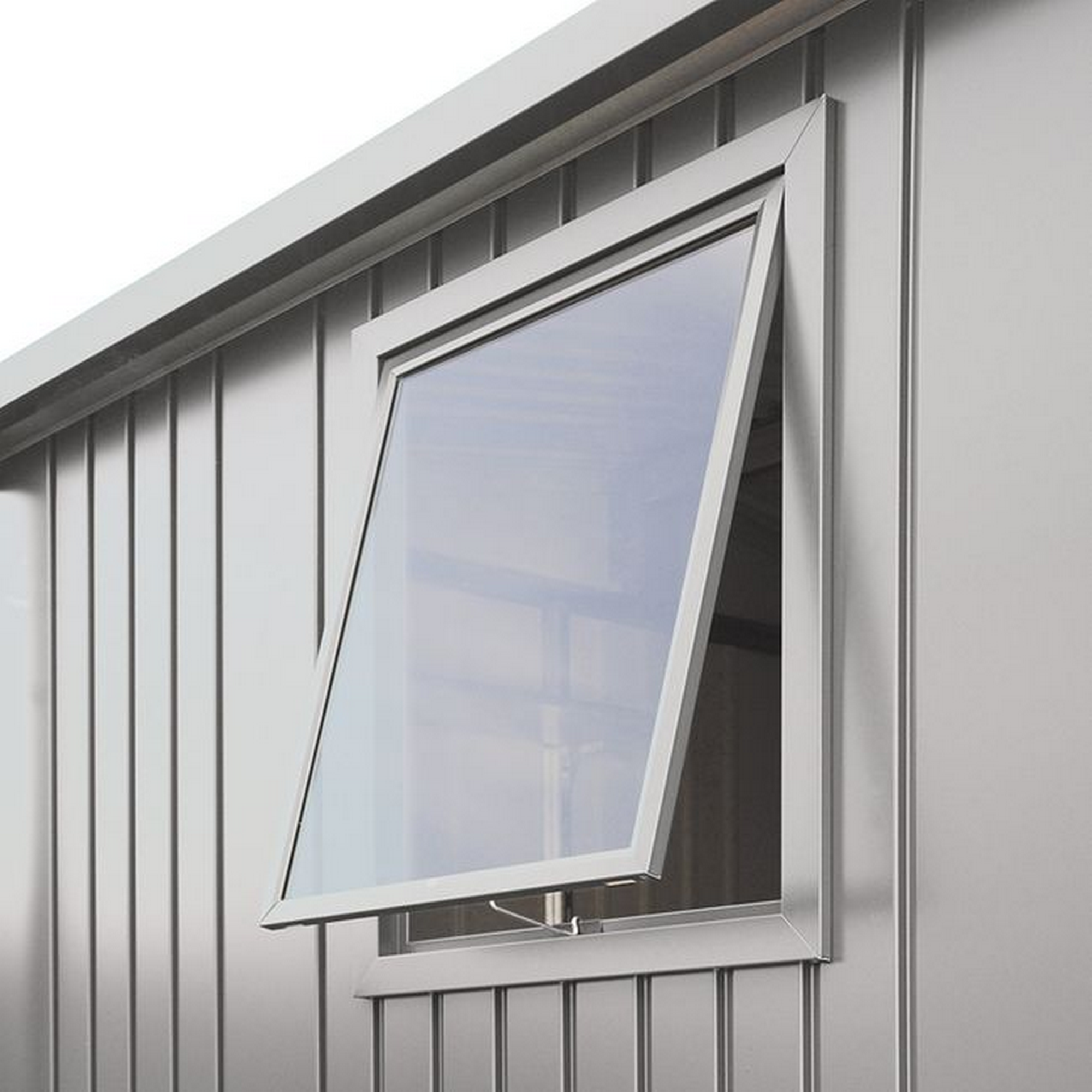 Fenster silber-metallic 50 x 60 cm für Gerätehaus 'Europa' + product picture