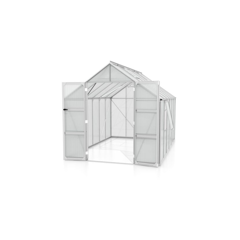 Gewächshaus Olymp 9900 HKP 4mm, geöffnet