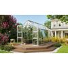 Gewächshaus Olymp 11500 ESG Alu im Garten