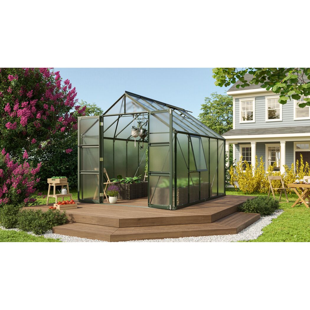 Gewächshaus Olymp 8300 HKP 4mm smaragd