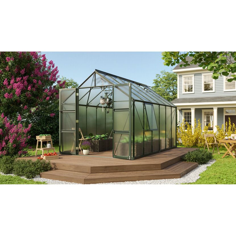 Gewächshaus Olymp 9900 HKP 6mm smaragd