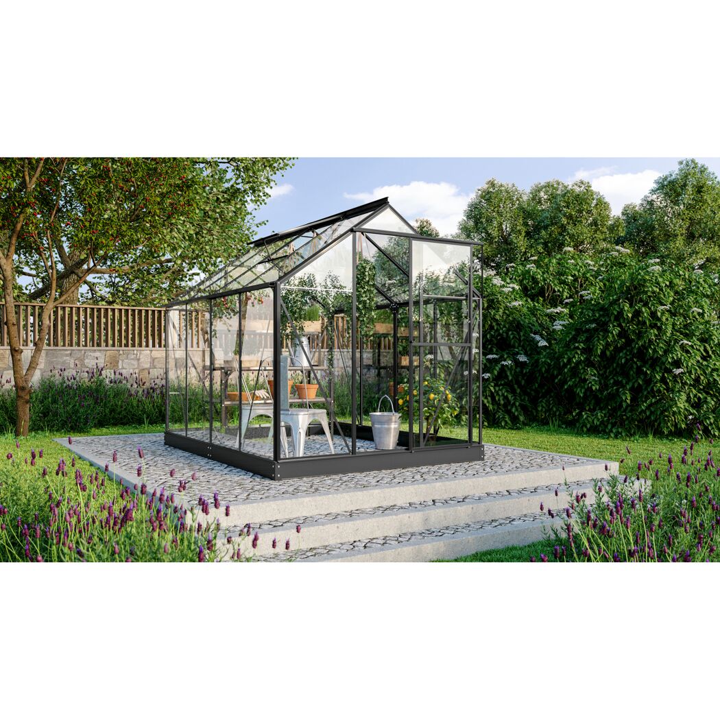 Gewächshaus Triton 5000 im Garten