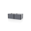 Verkleinertes Bild von Hochbeet 'Linus 630' 188 x 63 x 96 cm granitfarben, schwarz
