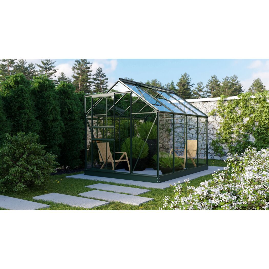 Gewächshaus Planet 5000 smaragd