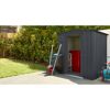 Anthrazitfarbener Geräteschrank Gartenmanager Dream 65