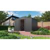 Grauer Gartenmanager Dream 1010 mit Fahrrädern