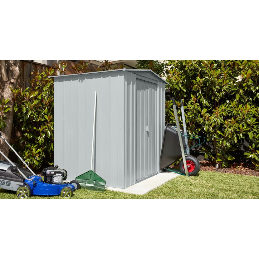 Gerätehaus Gartenmanager Dream 65 silber