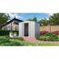 Metallgerätehaus Gartenmanager Dream 86 silber