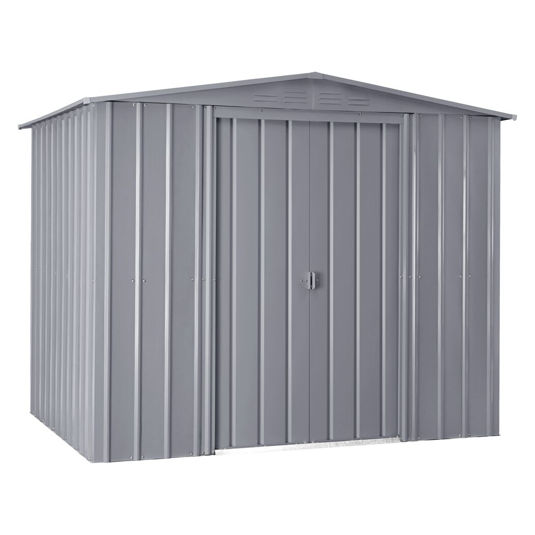 Gerätehaus Gartenmanager Dream 88 silber