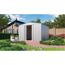 Metallgerätehaus Gartenmanager Dream 1010 silber