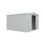 Gerätehaus Gartenmanager Dream 1010 silber metallic