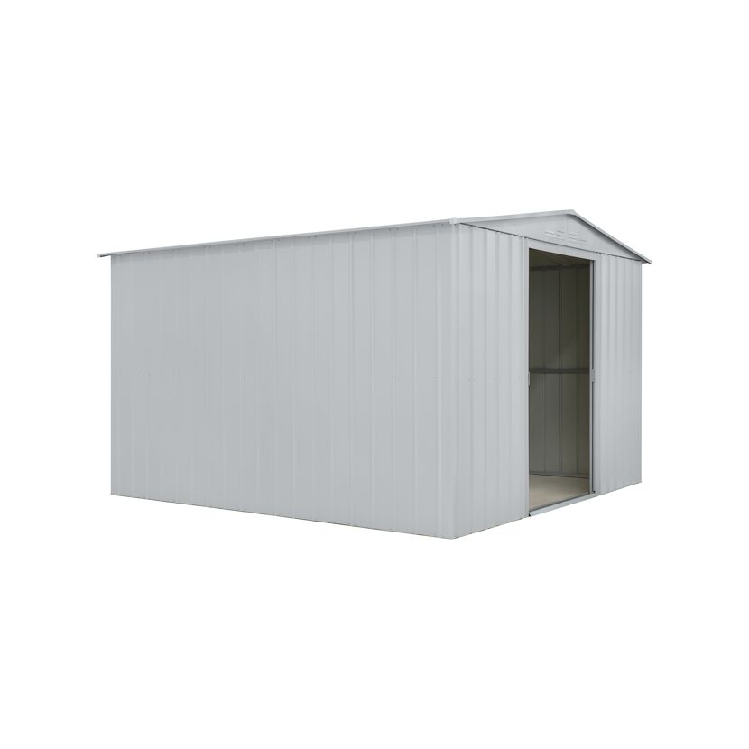 Gerätehaus Gartenmanager Dream 1010 silber metallic