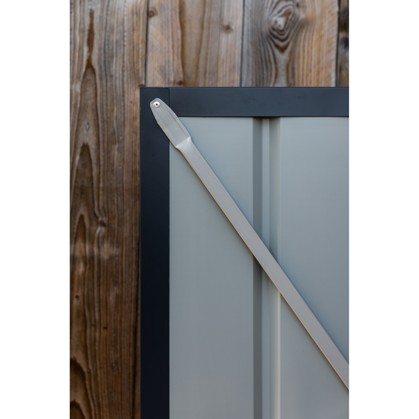 Wand-Zierde LeanTo anthrazit