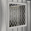 Verkleinertes Bild von Seitenfenster für Gerätehäuser silber-metallic 62 x 62 cm