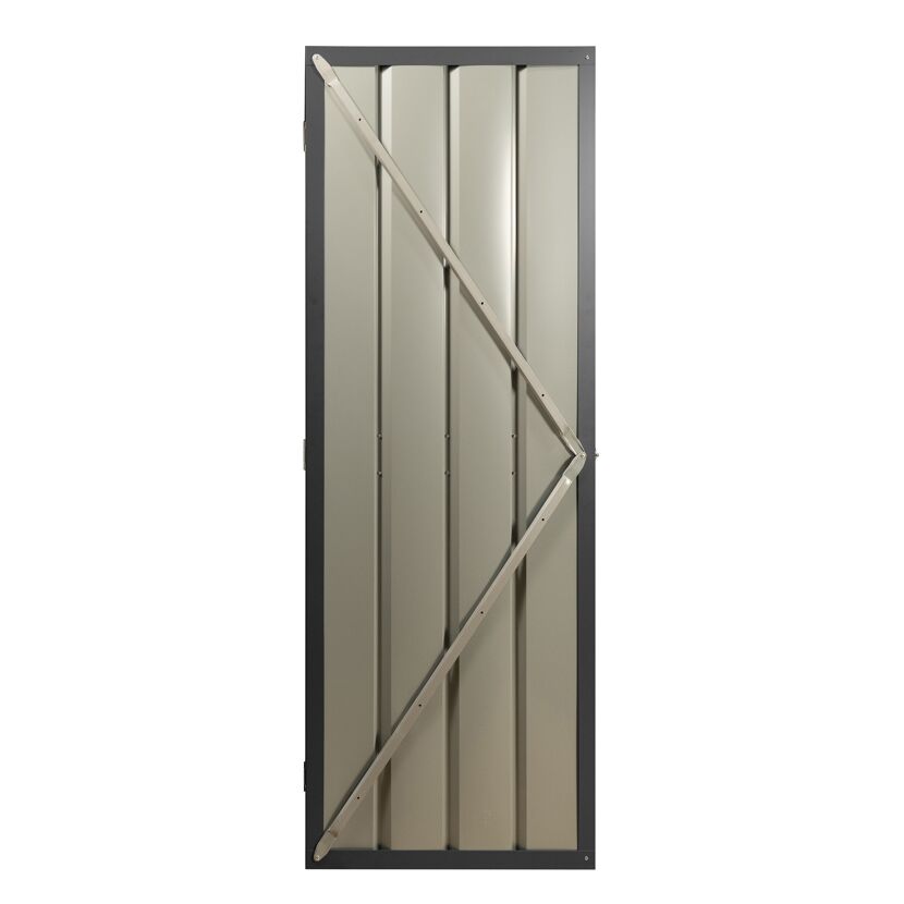 Metalltür anthrazit