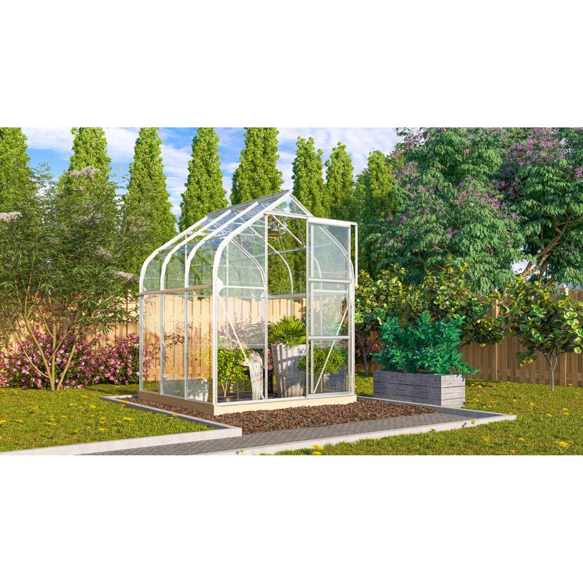 Gewächshaus Orion 3800 ESG im Garten