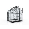 Gewächshaus Orion 3800 ESG 3mm, schwarz