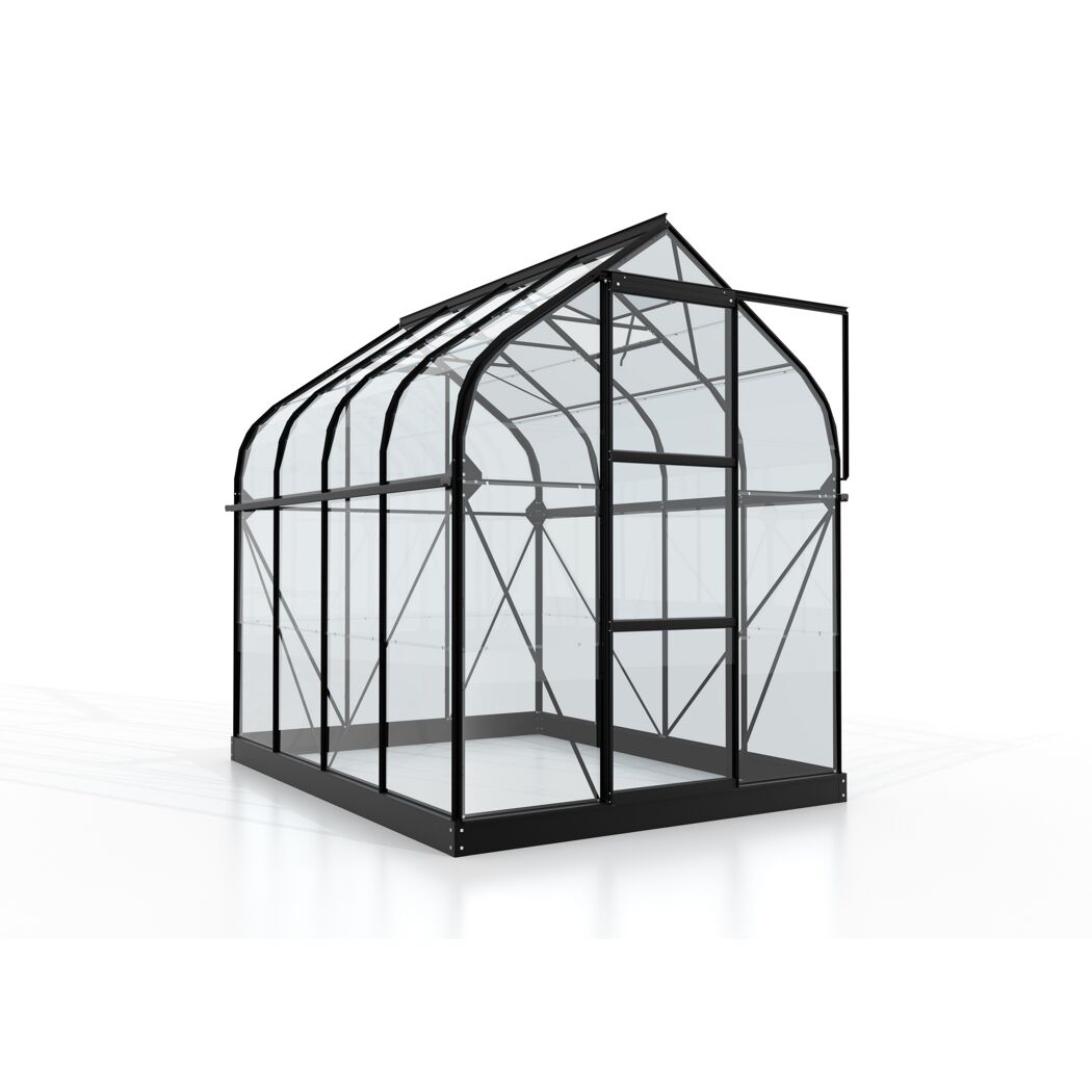 Gewächshaus Orion 5000 ESG 3mm, schwarz