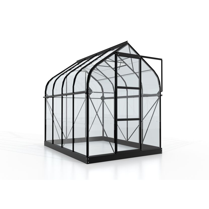 Gewächshaus Orion 5000 ESG 3mm, schwarz