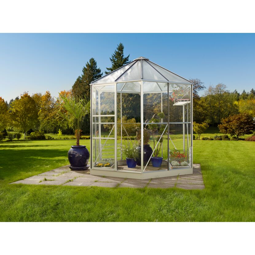 Gewächshaus Hera 4500 ESG/HKP im Garten